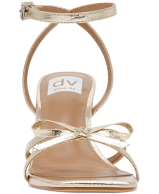 Zidane Bow Ankle-Strap Dress Sandals