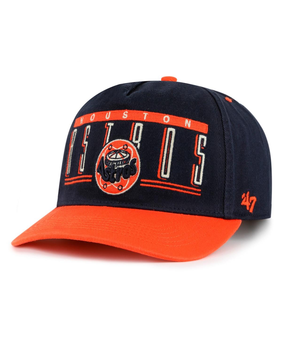 Shop 47 Brand Men's Navy Houston Astros Double Headed Baseline Hitch Adjustable Hat