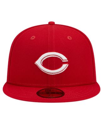 Men's Red Cincinnati Reds Logo 59FIFTY Fitted Hat