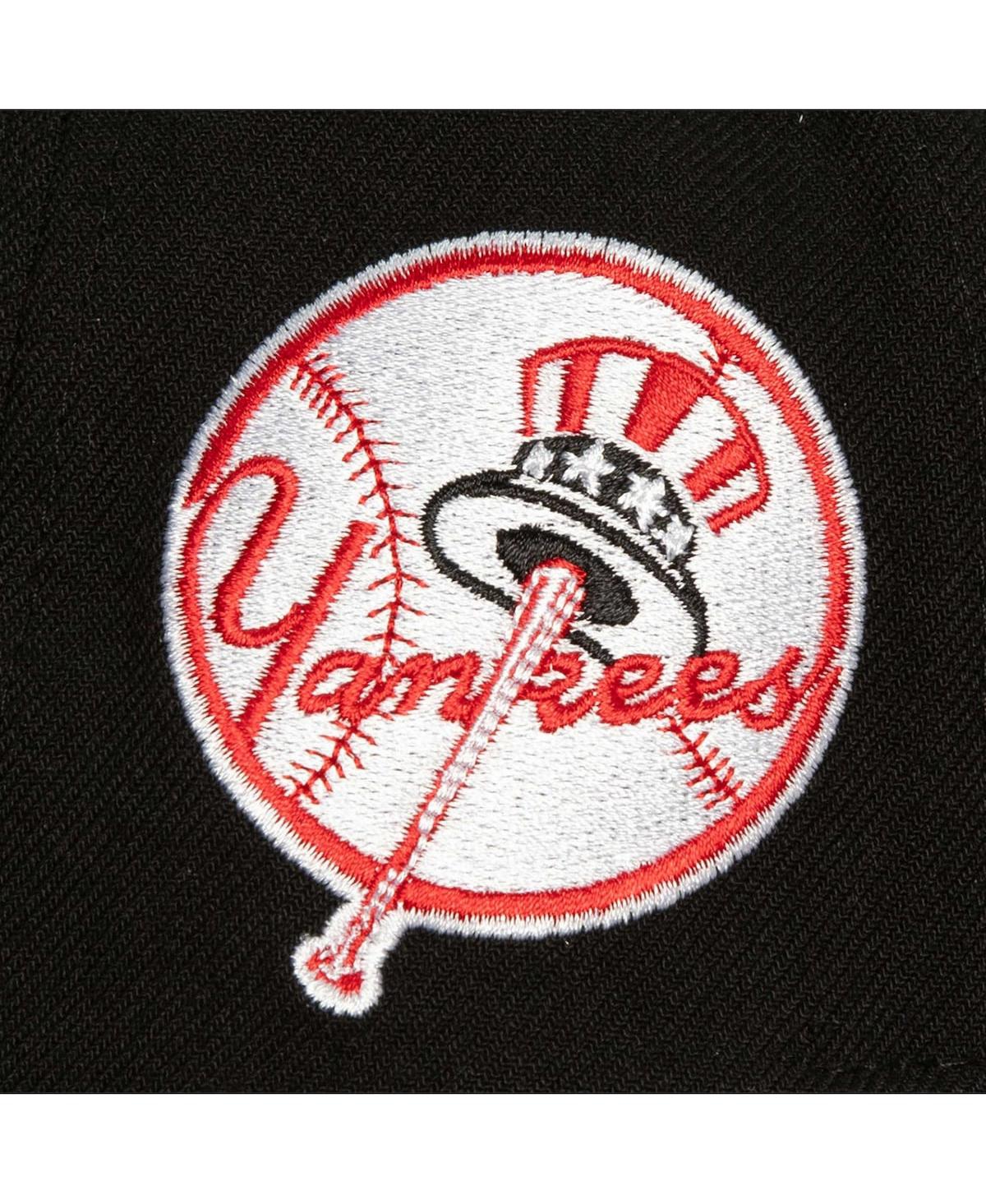 Mitchell & Ness Men'sNew York Yankees Bred Pro Adjustable Hat - Black