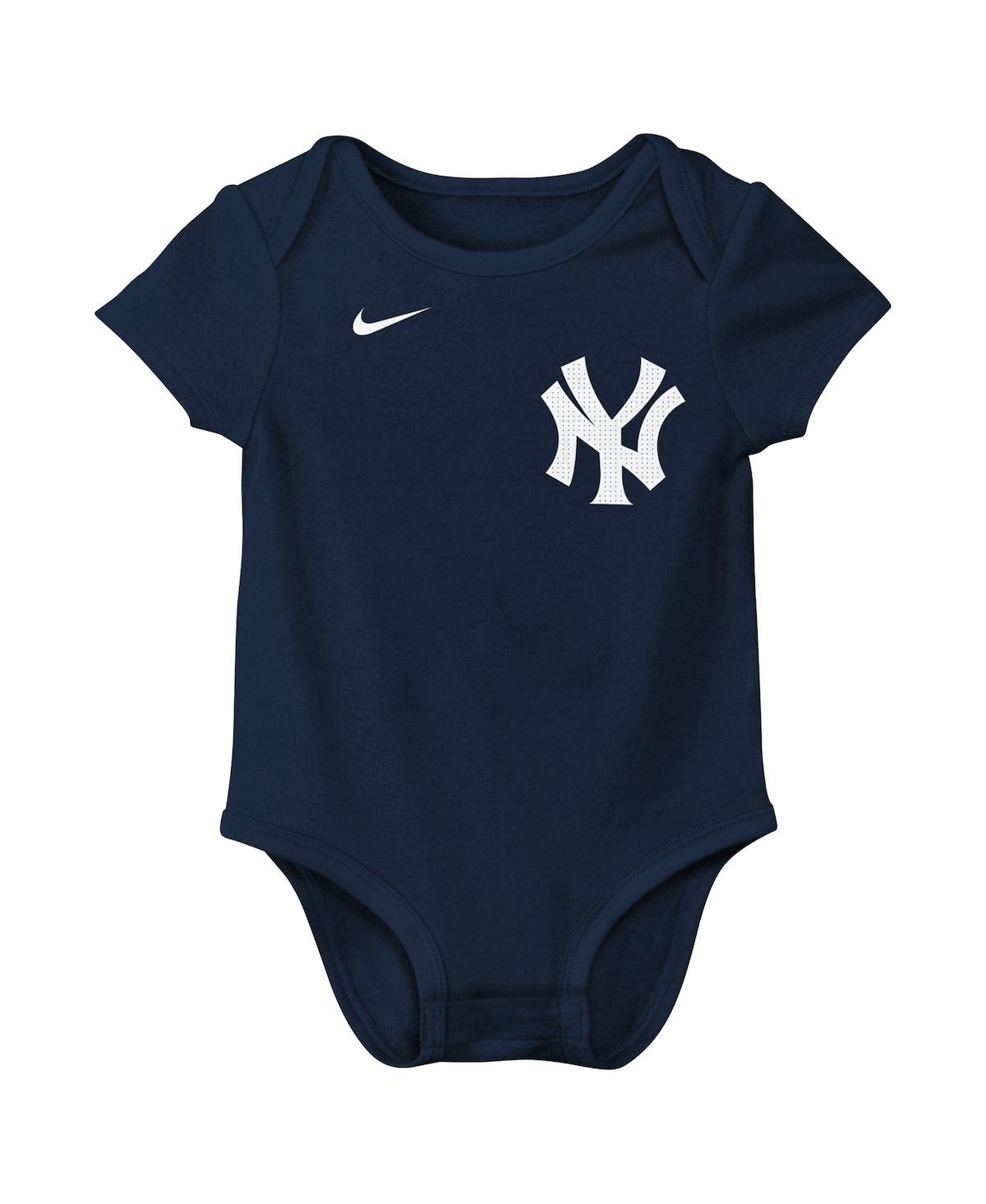 Nike Baby Aaron JudgeNew York Yankees Fuse Name Number Bodysuit - Navy
