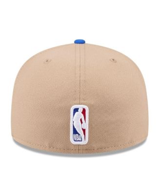 Men's Tan/Blue Dallas Mavericks 2024 NBA Draft 59FIFTY Fitted Hat