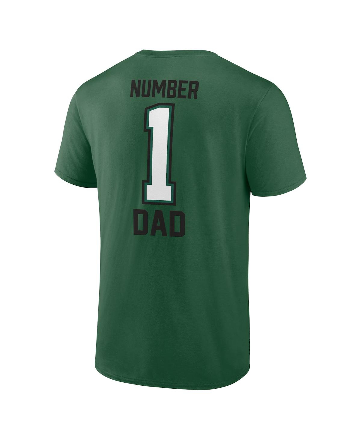 Fanatics Men'sGreen 1 Dad T-Shirt - Green