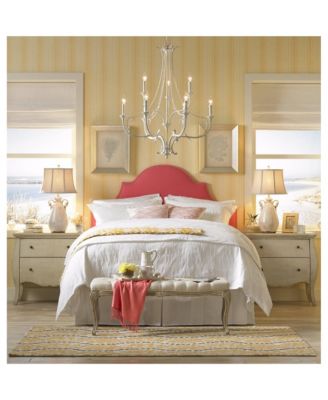 Isabella Cottage Accent Table Lamp Rustic 27" Tall Ivory Ceramic Milk Jar Crackle Beige Bell Shade for Bedroom Living Room Bedside Office