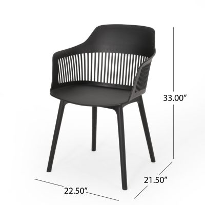  Durable and Stylish Plastic Outdoor Chair Set with Modern Vibe