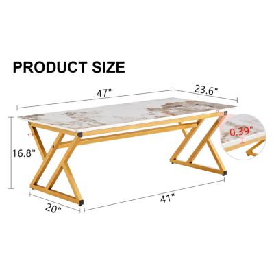 Modern Multipurpose Coffee Table with Assembly Kit