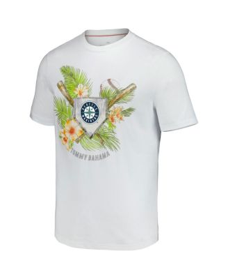 Men's White Seattle Mariners Island League T-Shirt