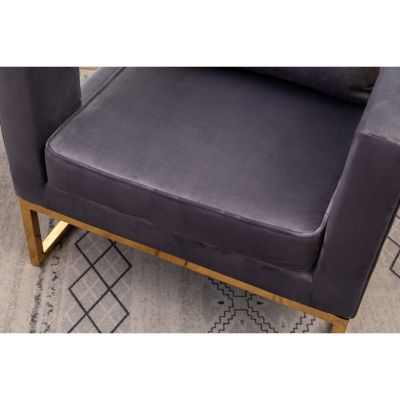 Contemporary Upholstered Accent Arm Chair