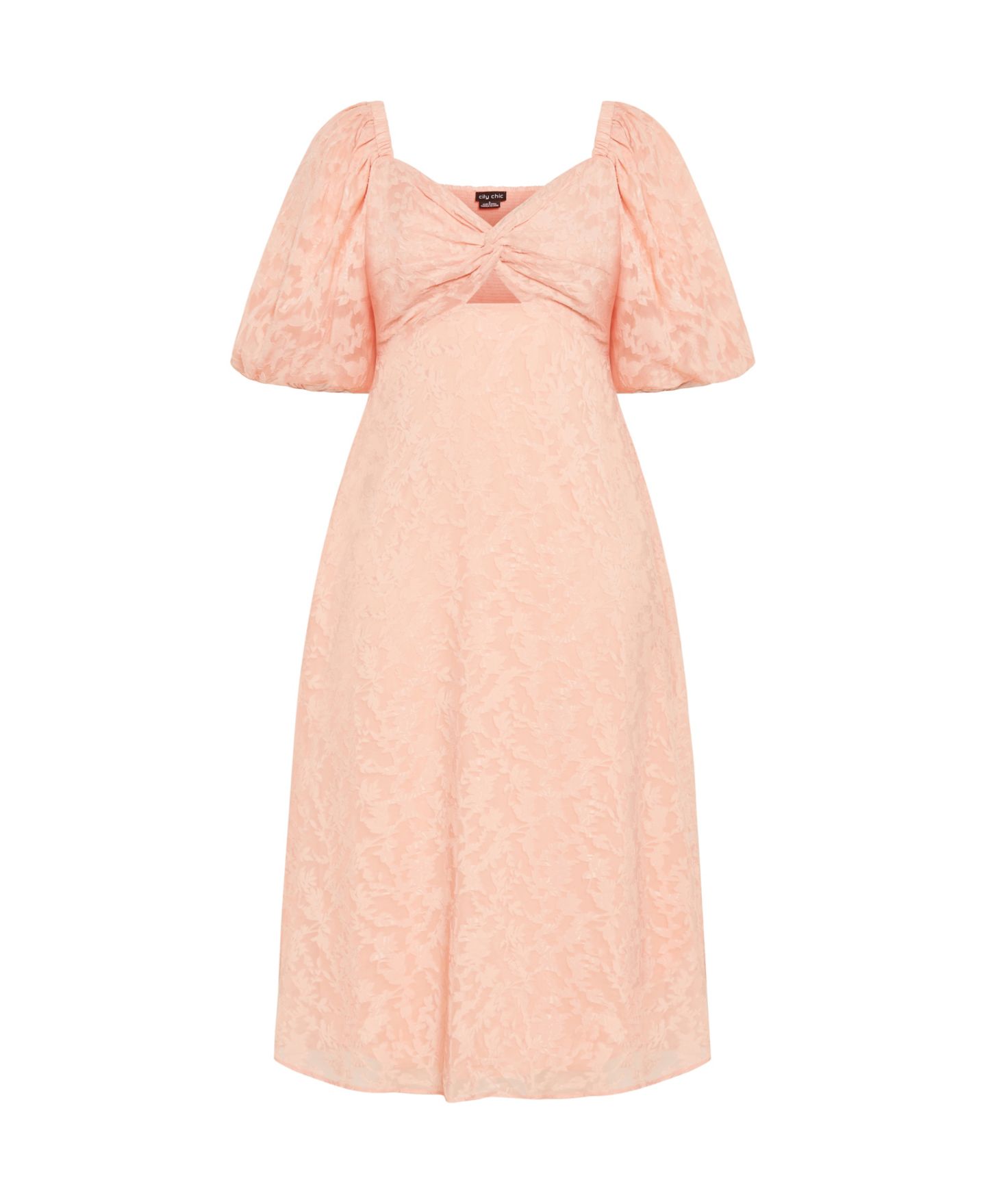 Женское платье CITY CHIC Inez Maxi, цвет: Пыльный розовый — фото 3