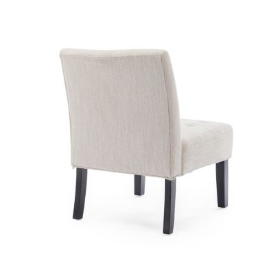 Classic Accent Chair Set with Button-Tufted Design
