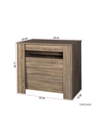 Multifunctional extendable console table