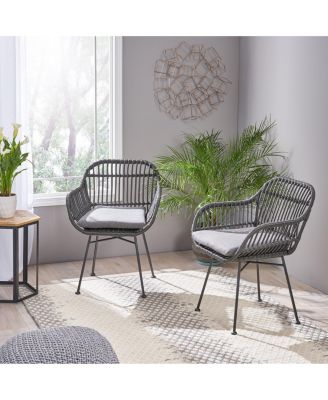 Streamdale Modern Rattan Chairs for Outdoor Living with Comfortable Cushions