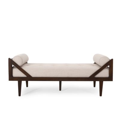 1 Count Fabric Chic and Cozy Chaise Lounge Perfect for Relaxation and Style
