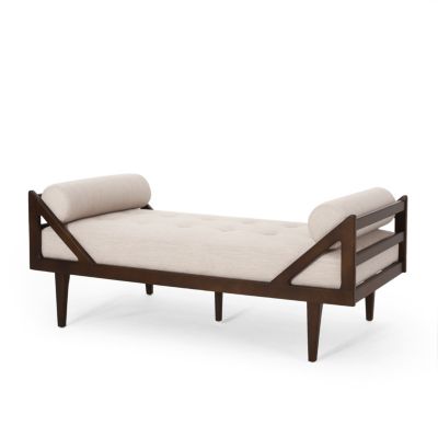 1 Count Fabric Chic and Cozy Chaise Lounge Perfect for Relaxation and Style