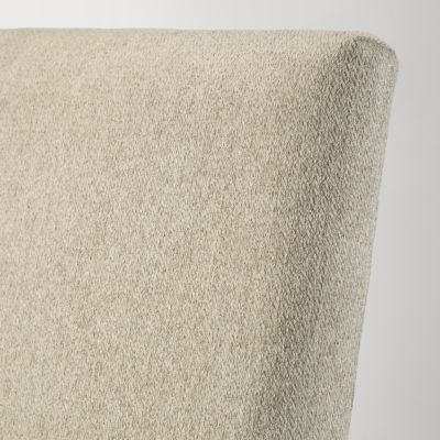 Rocco Contemporary Solid Wood Dining Chairs, Set of 2, Beige