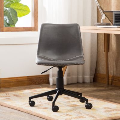 Faux Leather 360 Swivel Air Lift Office Chair