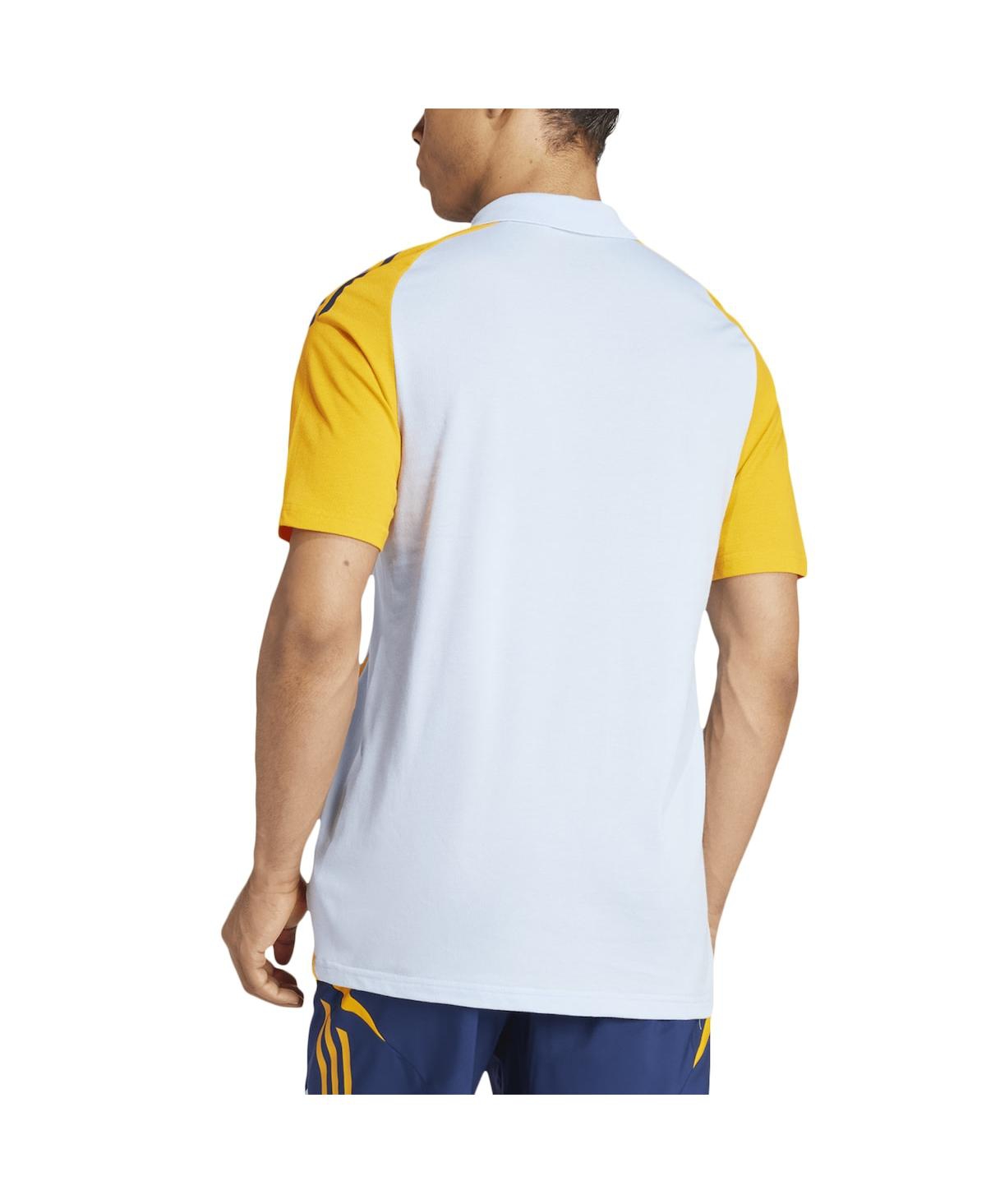 Adidas Men'sReal Madrid Tiro 24 Polo Shirt - Light Blue