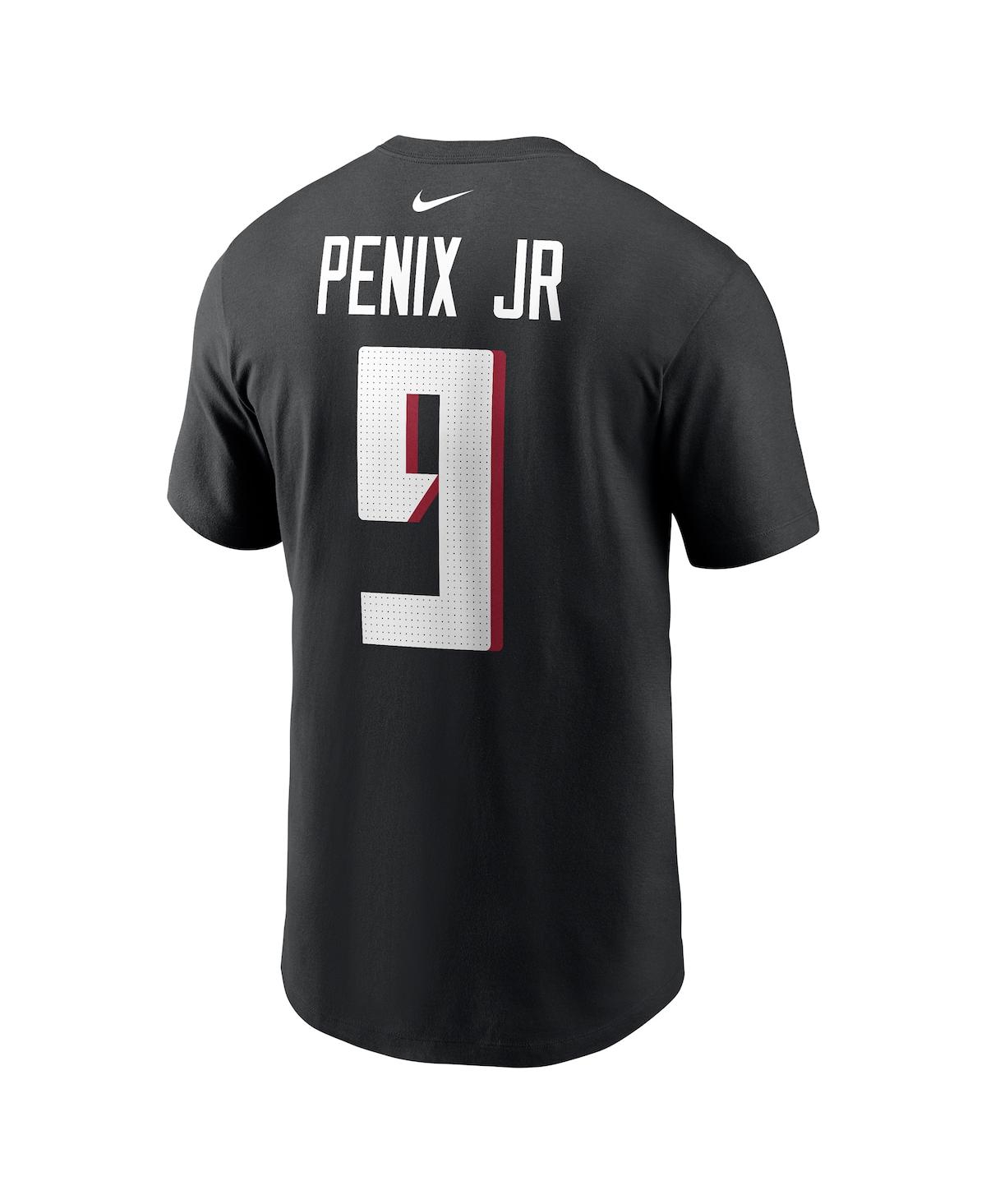 Nike Men's Michael Penix Jr.Atlanta Falcons 2024 Nfl Draft First Round Pick Name Number T-Shirt - Black