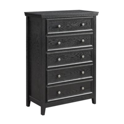 Modern 5-Drawer Storage Dresser with Anti-Tip Safety