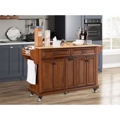  Cambridge Top Kitchen Island with Storage