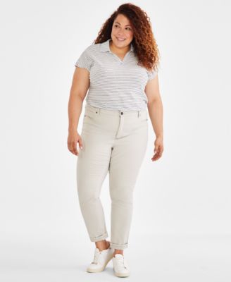 Macy's style and co plus size jeans best sale