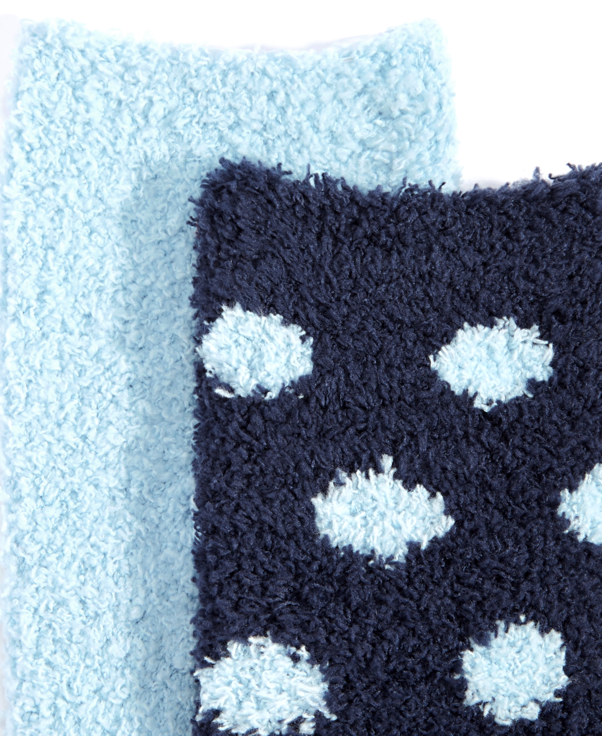 CHARTER CLUB WOMEN'S 2-PK. FUZZY BUTTER SOCKS, CREATED FOR MACY'S 
