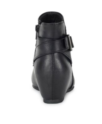 Women's Serena Zipper Wedge Booties