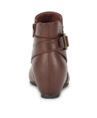 Women's Serena Zipper Wedge Booties