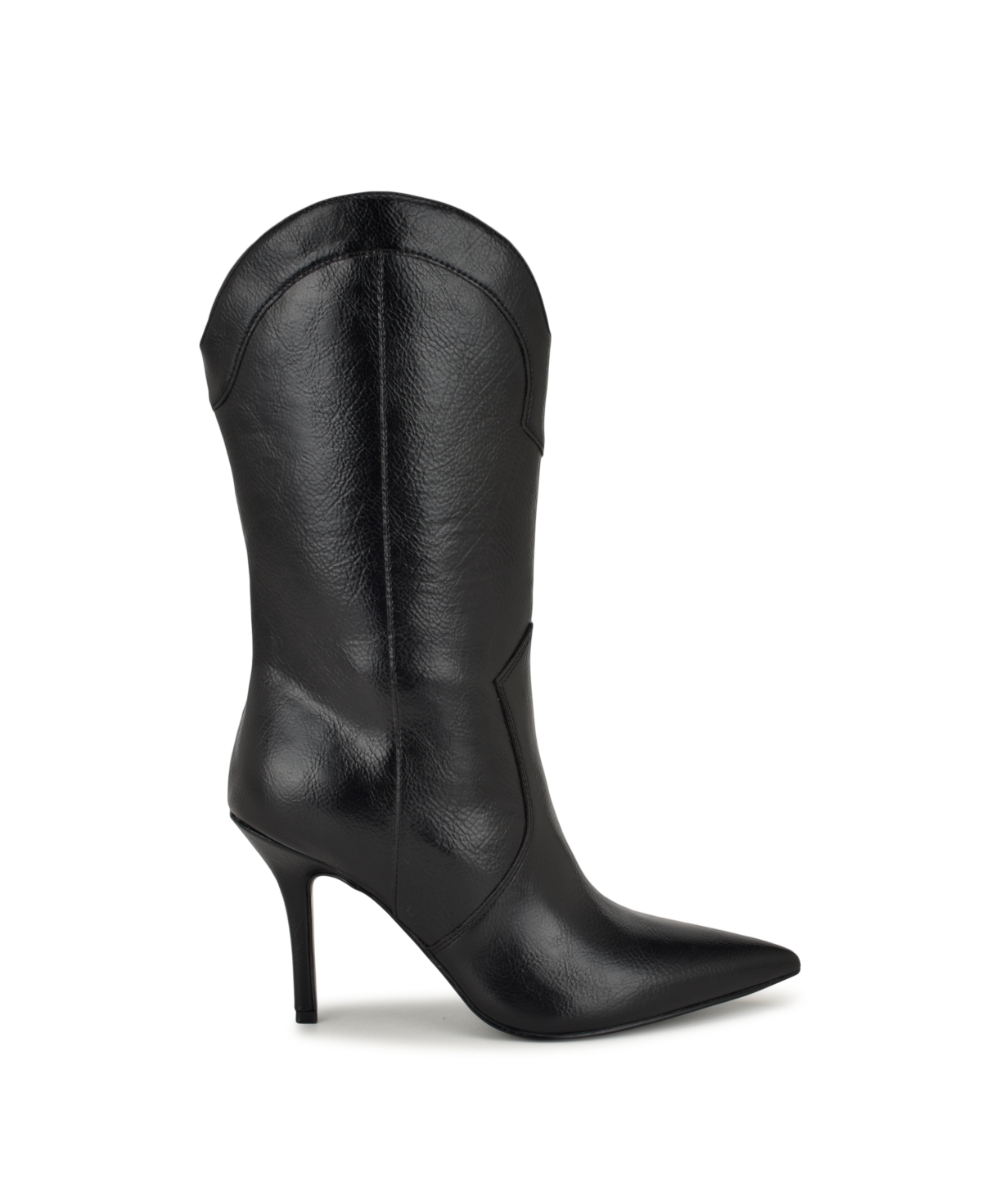 Nine West Women s Grasy Pointy Toe Stiletto Heel Dress Boots Black Smart Closet