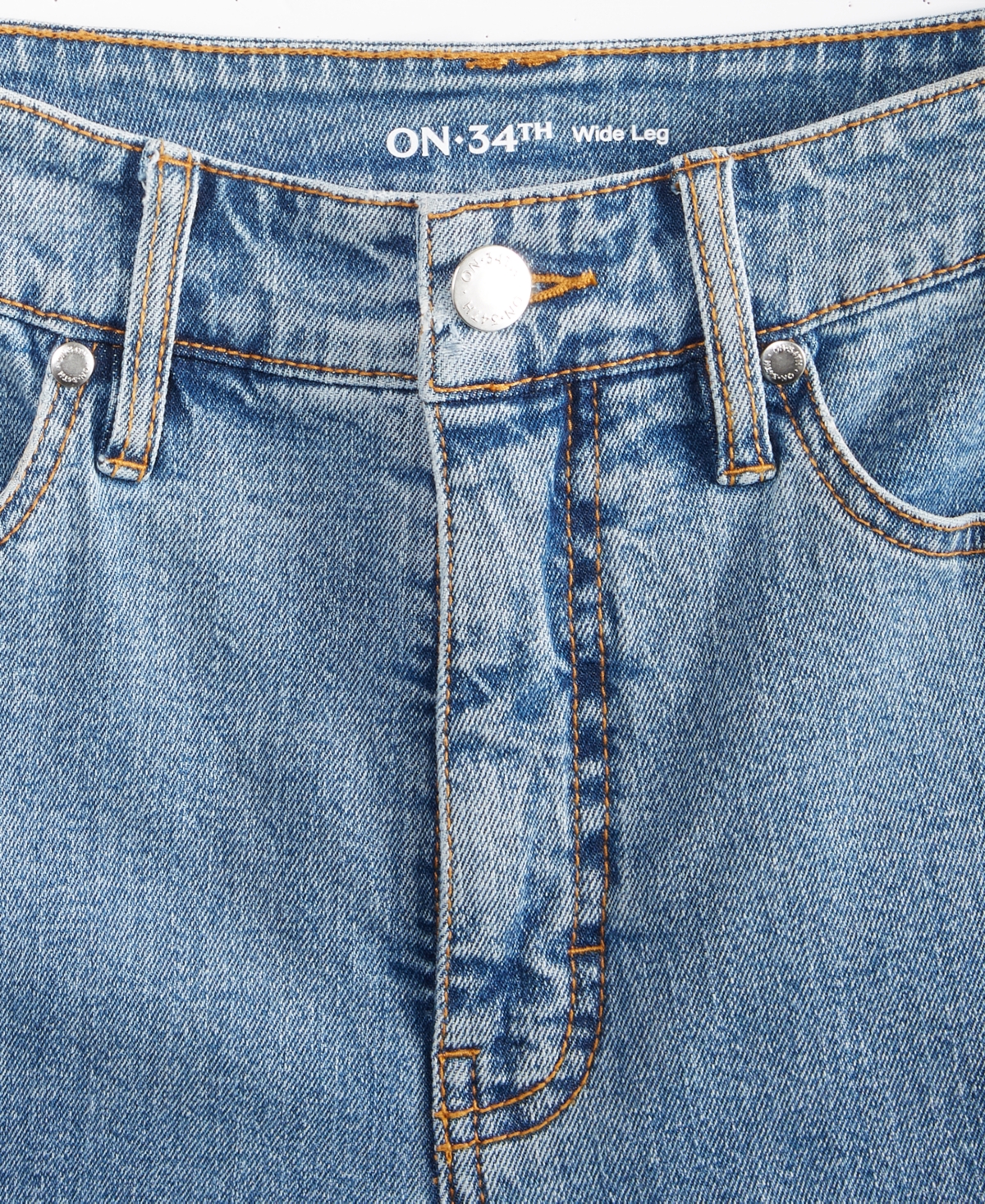 On 34th Women's Wide-Cuff Wide-Leg Jeans, Created for Macy's - Vintage