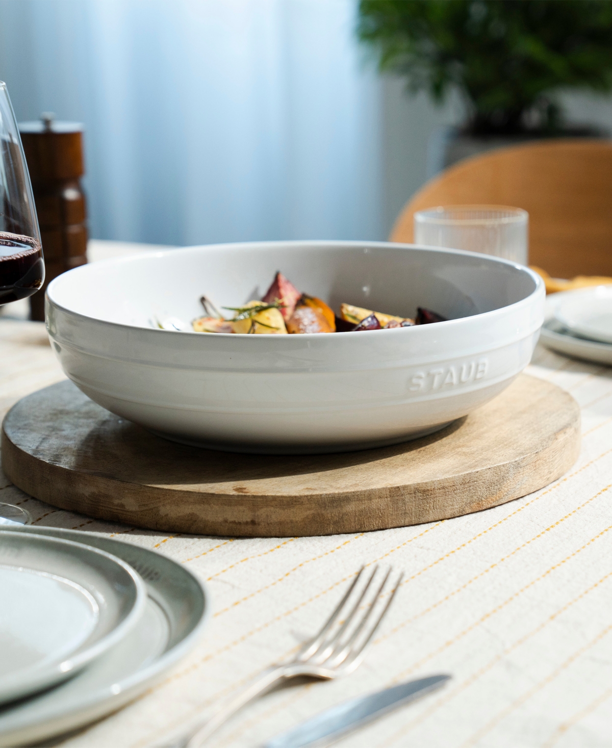Staub Shallow Serving Bowl