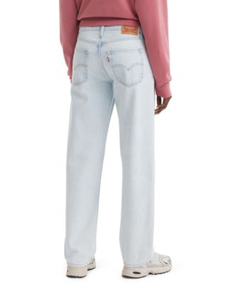 Women's Mid Rise Cotton 94 Baggy Jeans