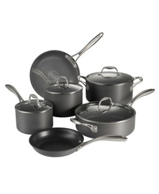 Tramontina Hard Anodized Aluminum Non Stick 10 Pc Cookware Set - Macy's