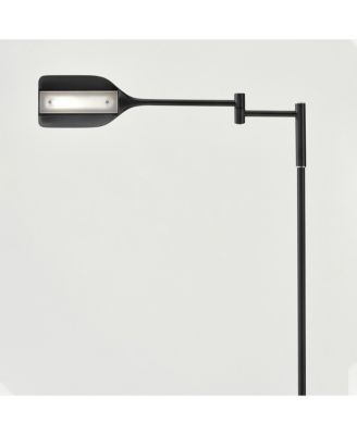 Leaf  Modern Pharmacy Reading LED Floor Lamp with Adjustable Neck (53")