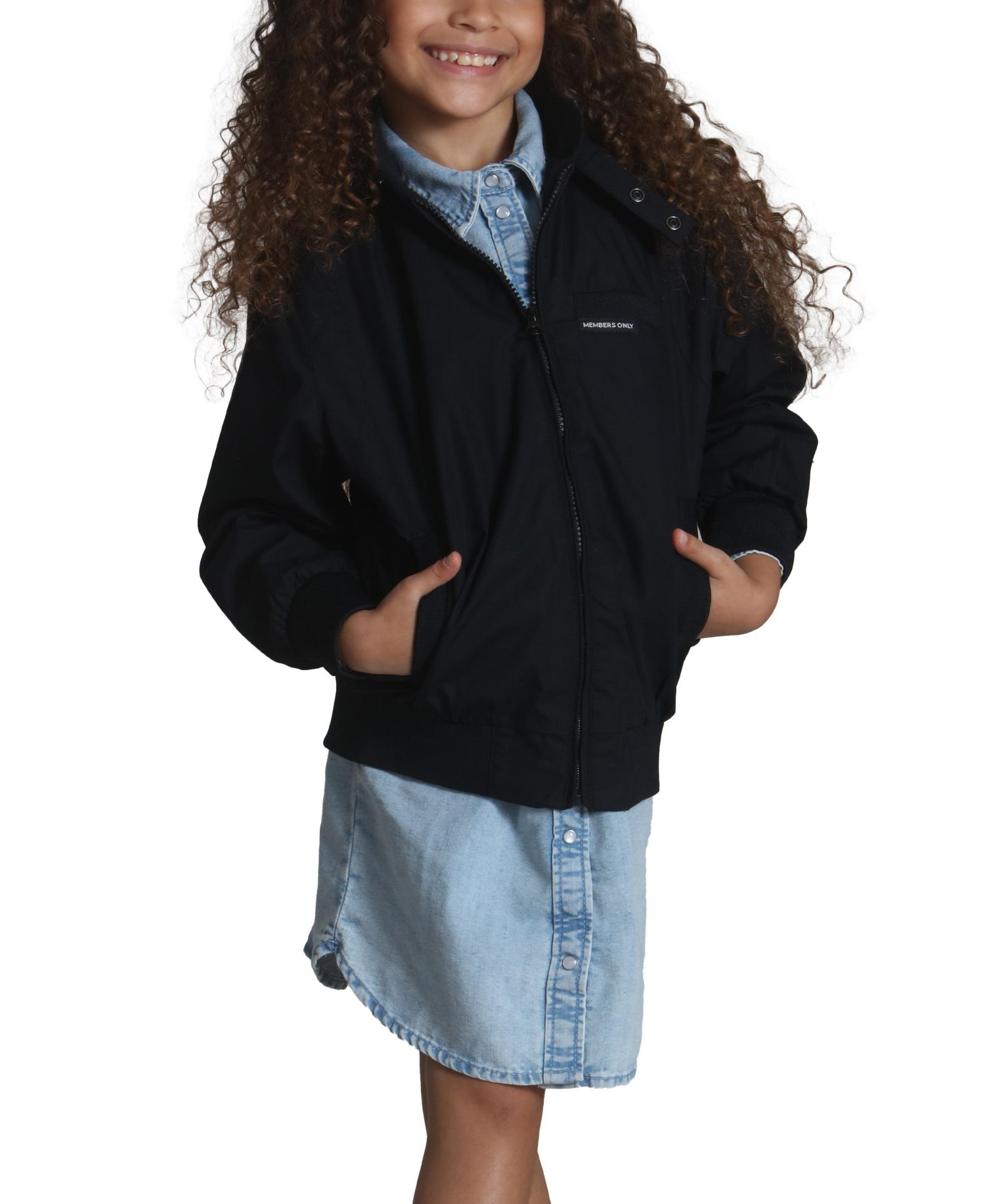 Girl's Iconic Racer Jacket