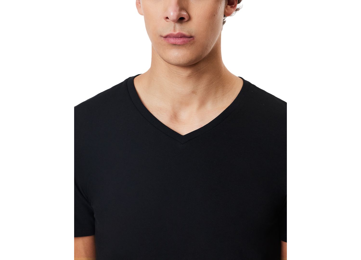 Men's Slim-Fit V-Neck Undershirts, 3-Pack