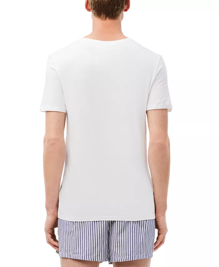Men's Slim-Fit V-Neck Undershirts, 3-Pack - thumbnail 3