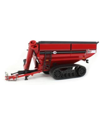 1/64 Red JandM X-Tended Reach Grain Cart with Tracks