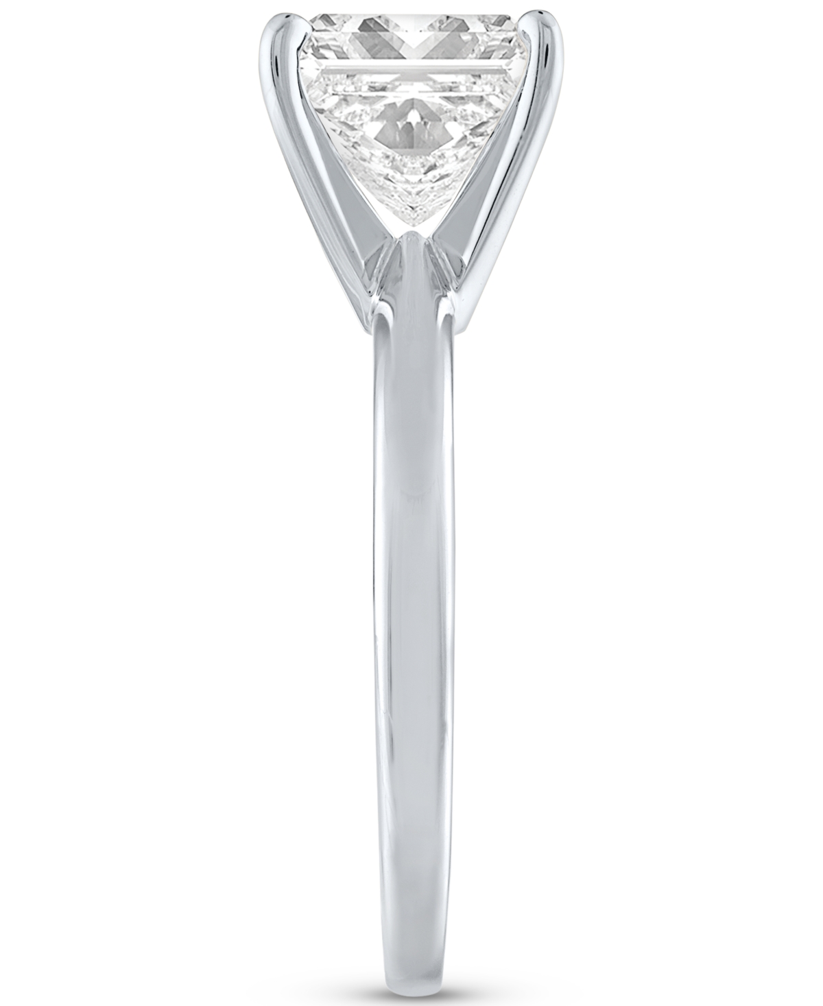 GIA CERTIFIED DIAMONDS GIA CERTIFIED DIAMOND PRINCESS SOLITAIRE ENGAGEMENT RING (2 CT. T.W.) IN 14K WHITE GOLD 