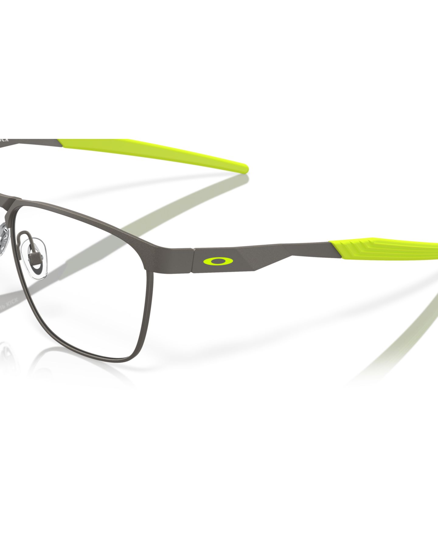 Детские очки Oakley Rectangle Metal OY3003 Flip Kick Eyeglasses(Ages 07-10), цвет: Атласный — фото 7
