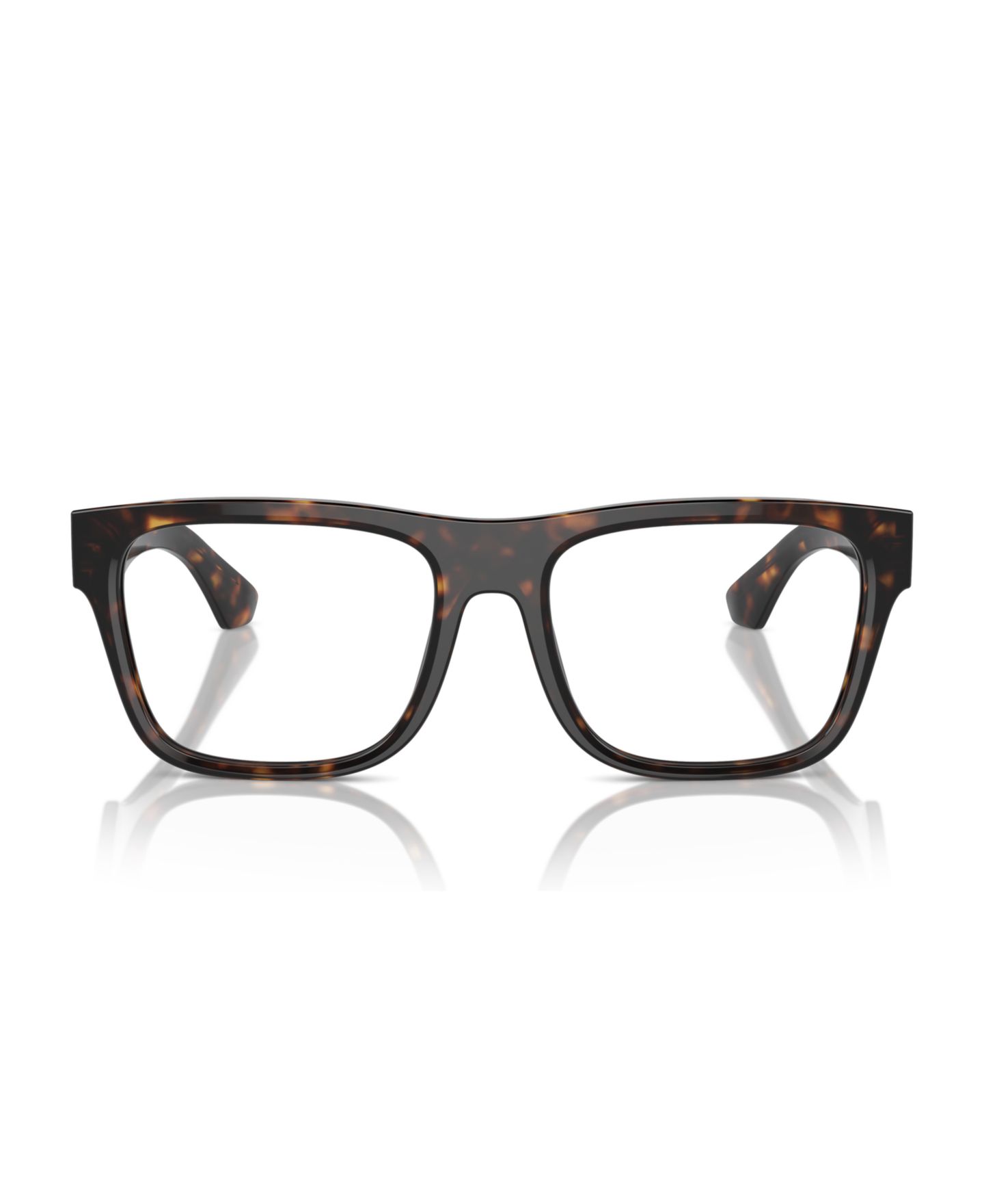 Мужские очки Burberry Man Square Plastic BE2411 Eyeglasses, цвет: Тёмный гавана — фото 2