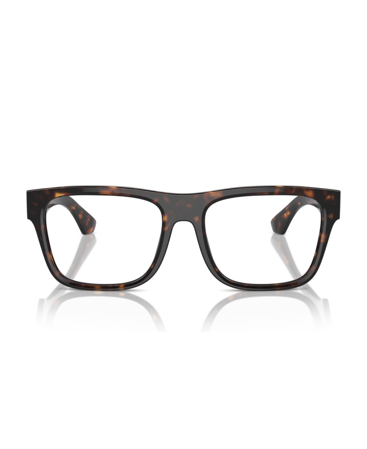 Burberry Men's Eyeglasses, Be2411 In Top Black On Vintage-like Check