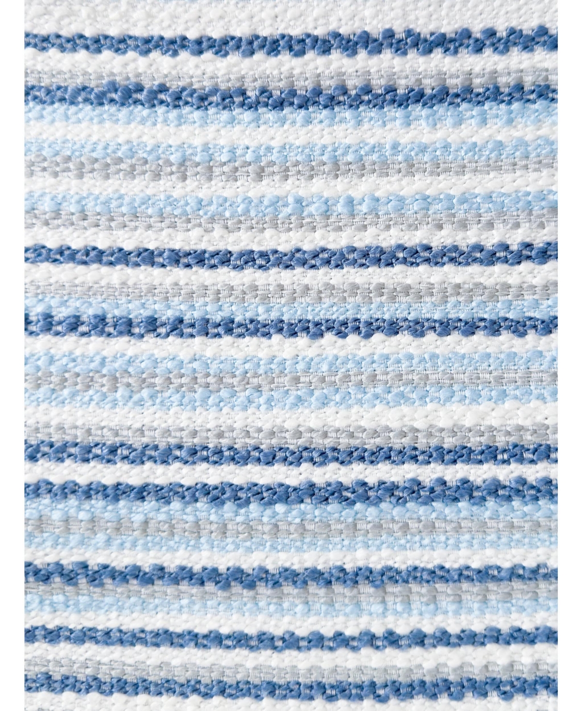 Anaya HomeYacht Stripe Indoor Outdoor Pillow - Blue