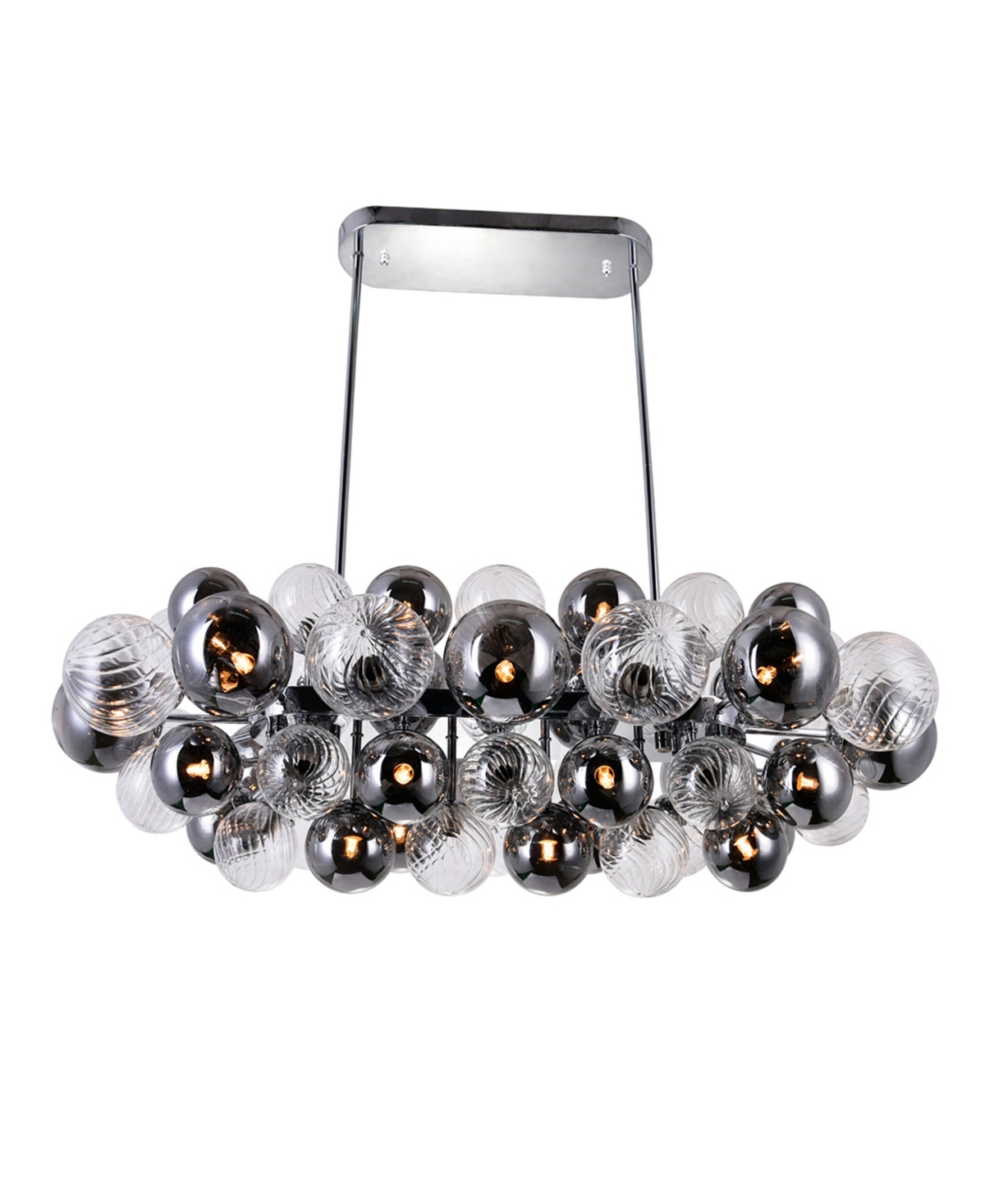 CWI LIGHTING PALLOCINO 27 LIGHT ISLAND/POOL TABLE CHANDELIER 