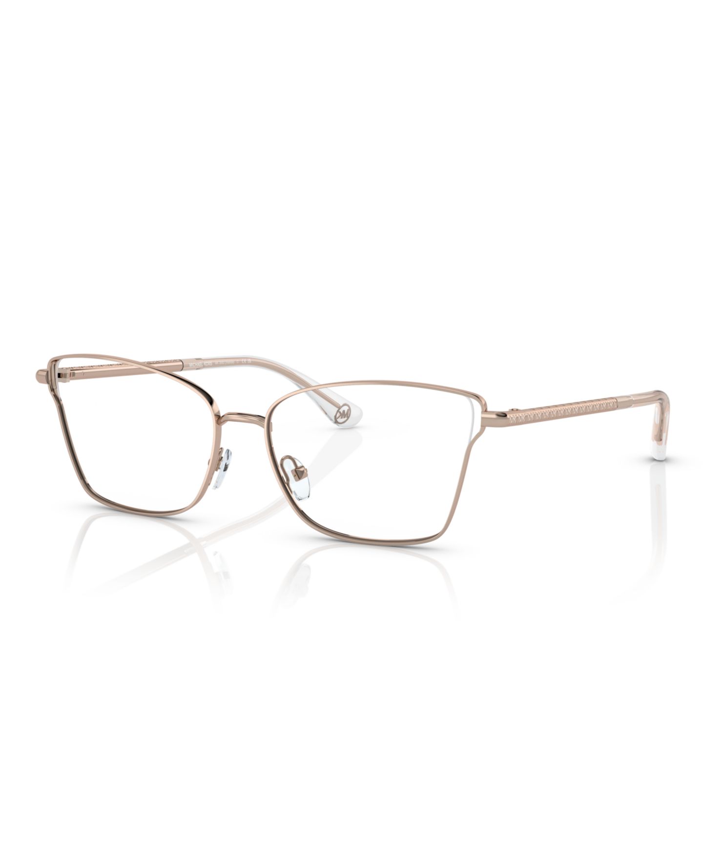 Женские очки Michael Kors Woman Rectangle Metal MK3063 Radda Eyeglasses — фото 1