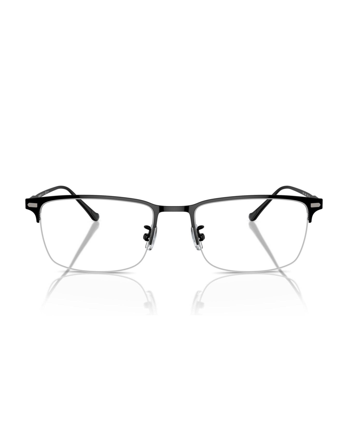 Мужские очки COACH Man Rectangle Titanium HC5172T Eyeglasses, цвет: Чёрный — фото 2