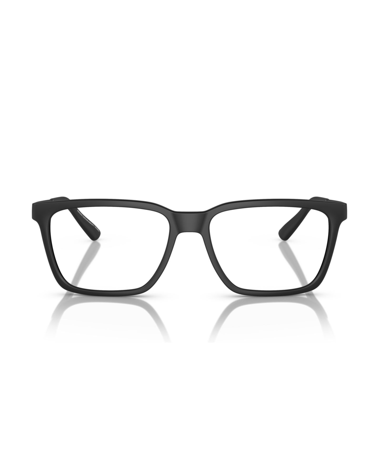 Мужские очки Armani Exchange Man Rectangle Plastic AX3103 Eyeglasses, цвет: Матовый чёрный — фото 2