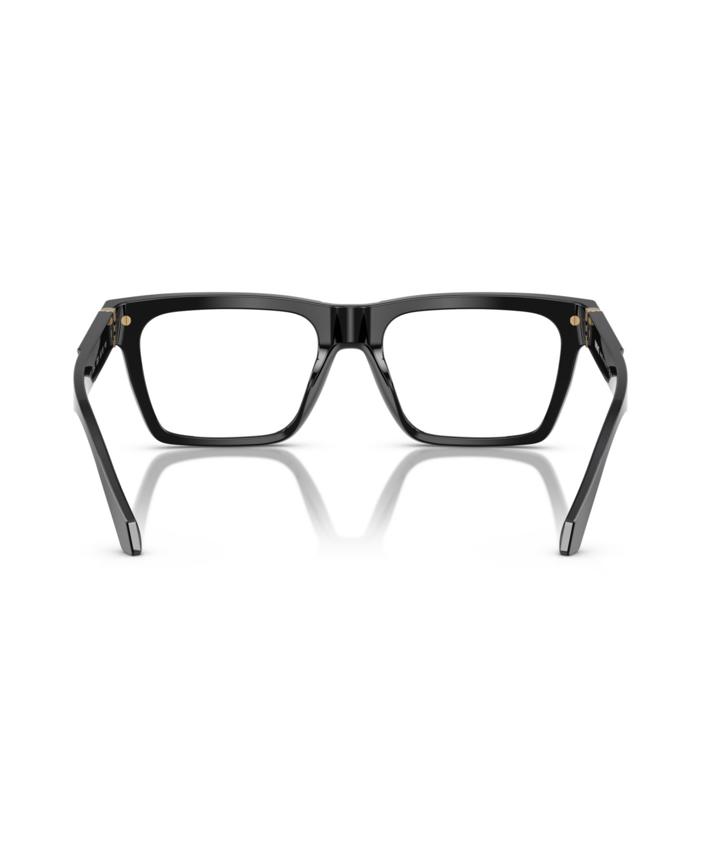 Мужские очки Versace Man Rectangle Plastic VE3354 Eyeglasses, цвет: Чёрный — фото 3