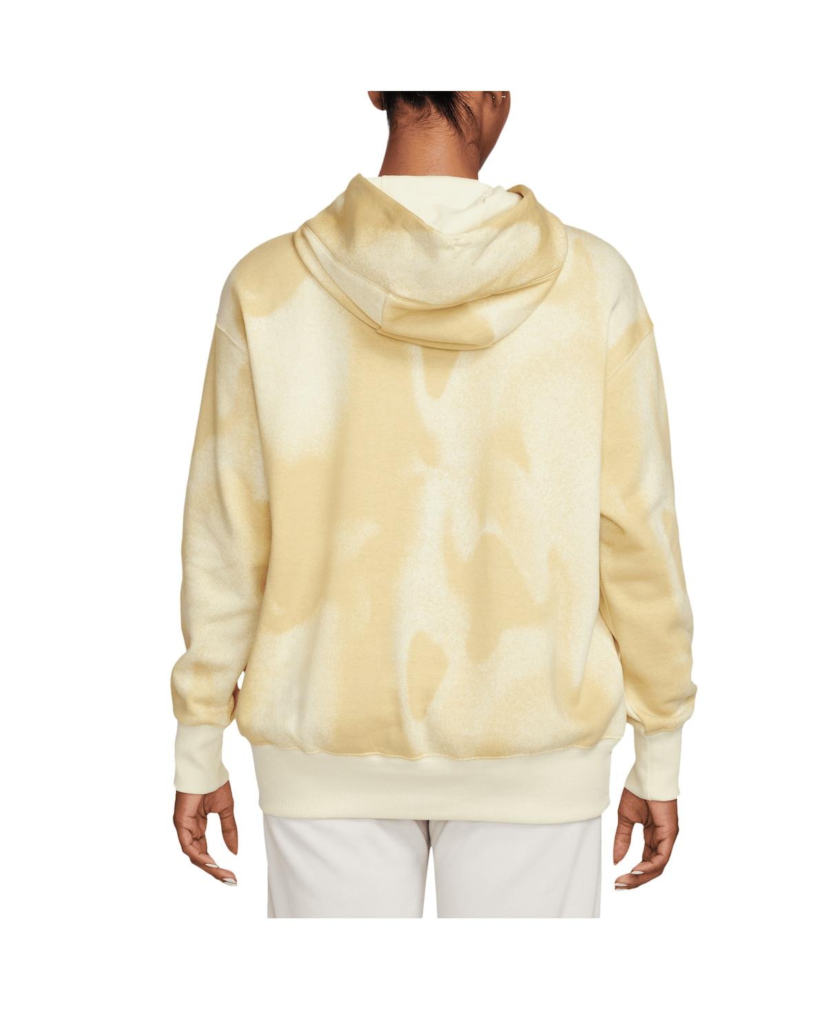 Nike Women'sUsmnt Phoenix Fleece Oversized Pullover Hoodie - Cream