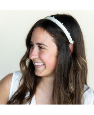 Padded Headband - Pearls